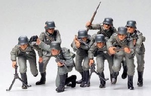 Figurki, German Assault Troops, skala 1:35, Tamiya 35030