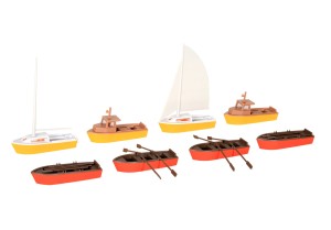 Zestaw łodzi, skala H0, KIBRI 39159