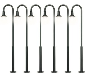 Latarnie łukowe, skala H0, VIESSMANN 61406