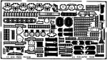 Elementy fototrawione, HMS Hood (Tamiya), skala 1:700, Eduard 17013