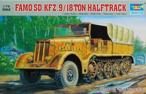 Sd.Kfz.9 Famo, skala 1:72, TRUMPETER 07203