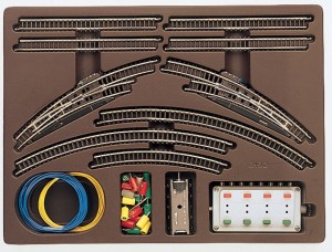 Zestaw torów T1, skala Z, MÄRKLIN 8192