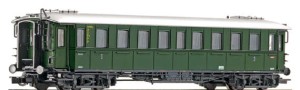 Wagon osobowy 3-klasy typu C4üe, DB, skala H0, ROCO 45495