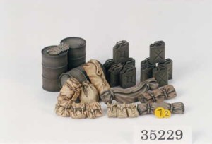 Dodatki, Allied Vehicles Accessory Set, skala 1:35, Tamiya 35229