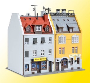 Zestaw 2 kamienic  , skala N, KIBRI 37163