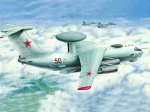 Soviet transport plane Ilyushin A-50 Mainstay, skala 1:144, TRUMPETER 03903
