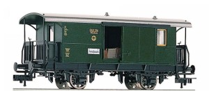 Wagon bagażowy LPw Bay 05, skala H0, FLEISCHMANN 5055