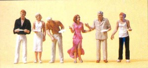 Przy bufecie, skala H0, PREISER 10440