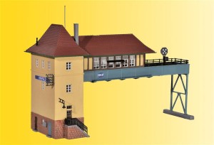 Nastawnia bramowa Krefeld, skala N, KIBRI 37811