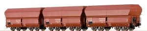 Zestaw 3-wagonów samowyładowczych typu Oot, DRG, skala H0, BRAWA 47026