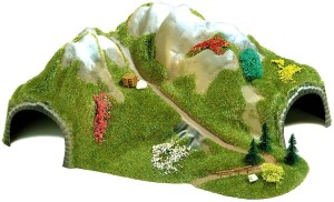 Tunel narożny, skala N, BUSCH 8004