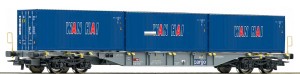 Wagon kontenerowy typu Sgns , SBB, skala H0, ROCO 66451