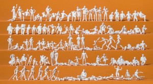 Czas wolny nad jeziorem, skala H0, PREISER 16357