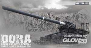 Dora Railway Gun Limited Edition, skala 1:35, Glow2B 8109999