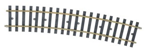Tor łukowy R=1550 mm / 15°. skala I, MÄRKLIN 59074