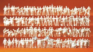 Przedstawiciele różnych zawodów, skala H0, PREISER 16326