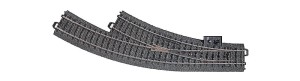 Zwrotnica łukowa prawa R1=360mm / 30°, C-Gleis, skala H0, MÄRKLIN 24672