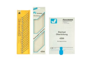 Zestaw startowy trakcji elektrycznej, skala TT, VIESSMANN 4200