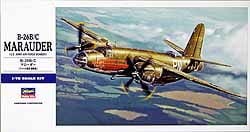 Samolot, B-26B/C Marauder, skala 1:72, Hasegawa 00556 E26