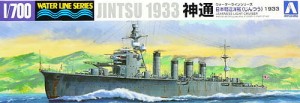 Light Cruiser Jintsu, skala 1:700, AOSHIMA 040140
