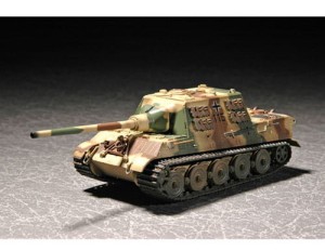 Germany Sd.Kfz.186 JagdTiger (Henschel production) w/Zimmerit coat, skala 1:72, TRUMPETER 07293