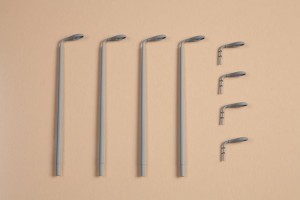 Atrapy lamp ulicznych, skala H0, AUHAGEN 41621