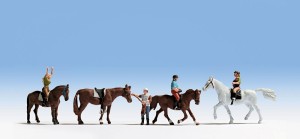 Jeźdźcy, skala H0, NOCH 15630