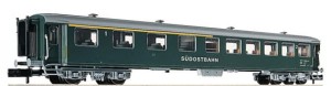 Wagon osobowy typu AB, SOB. skala N, FLEISCHMANN 8136