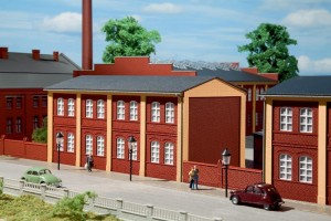 Budynek fabryczny, skala H0, AUHAGEN 11423