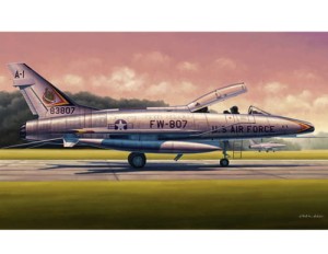 North-American F-100F Super Sabre, skala 1:48, TRUMPETER 02840