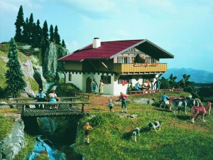 Dom Alpenrose, skala H0, VOLLMER 43702