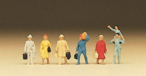 Podróżni, skala N, PREISER 79020