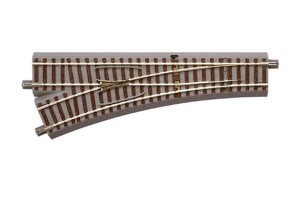 Zwrotnica lewa 22,5°, skala H0, ROCO 61140