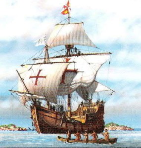 Żaglowiec, Santa Maria S-70, skala 1:75, HELLER 80865