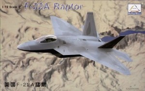 Samolot, F-22A RAPTOR, skala 1:72, HOBBY BOSS 80210