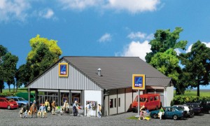 Supermarket ALDI, skala H0, FALLER 130339
