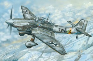 Samolot, Junkers Ju-87D Stuka, skala 1:32, TRUMPETER 03217