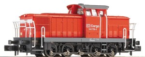Lokomotywa splainowa BR 346, DB,  DCC, skala N, FLEISCHMANN 722082