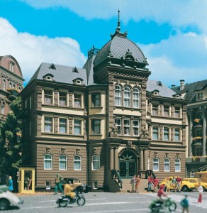 Budynek poczty, skala H0, VOLLMER 43765