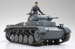 Czołg niemiecki II Ausf.A/B/C, skala 1:35, Tamiya 35292