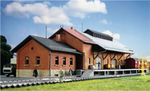 Hala towarowa, skala H0, KIBRI 39462