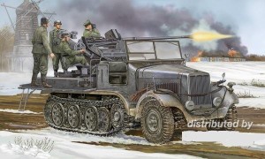 German Sd.Kfz.6/2 3.7cm Flak 37 , skala 1:35, TRUMPETER 05532