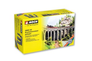 Most łukowy R2 z kamienia łupanego, skala H0, NOCH 58665