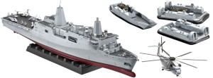 Okręt transportowy USS New York , skala 1:350, REVELL 05118