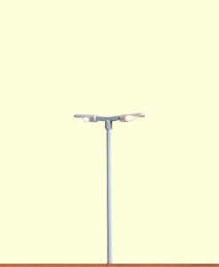 Latarnia peronowa podwójna, skala H0, BRAWA 84050