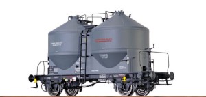 Wagon silosowy Kds 56, skala 0, BRAWA 37107