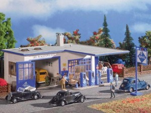 Stacja benzynowa ARAL, skala N, VOLLMER 47757