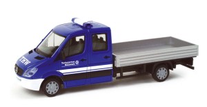 Mercedes-Benz Sprinter THW , skala H0, HERPA 048637