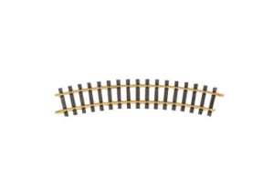 Tor łukowy R5= 1.243,08 mm/15°, skala G, PIKO 35215