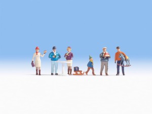 Na jarmarku świątecznym, skala H0, NOCH 15926